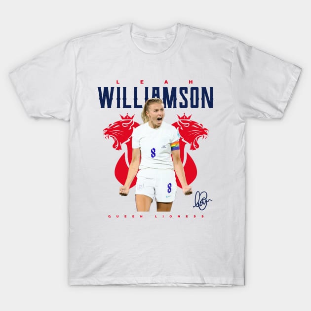 Leah Williamson T-Shirt by Juantamad